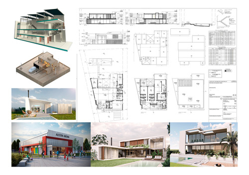 Diseño Arquitectonico / Vivienda Unifamiliar / Edificio