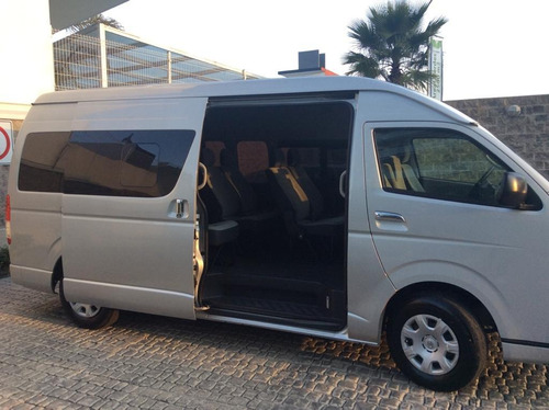 Renta Camioneta 15 Pasajeros Toyota Hiace Con O Sin Chofer