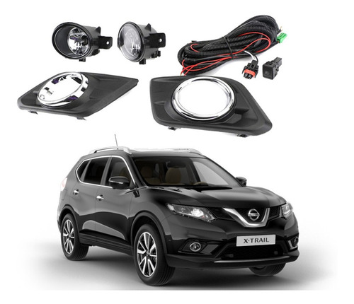 Neblineros Nissan X-trail 2014-2019 Kit Completo