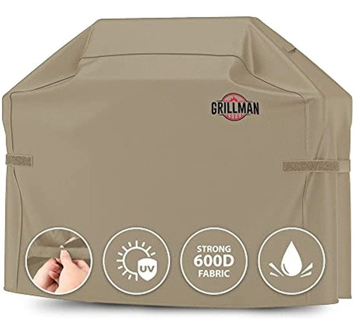 Grillman Premium Bbq Grill Cover, Heavy-duty Gas Grill Cover