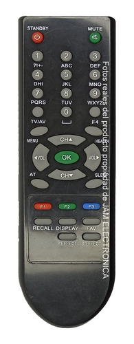 Control Remoto Para Tv Slim Rca Rar2908 21pfs Telefunken