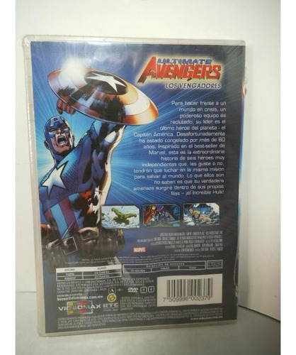 Imagen 2 de 2 de Ultimate Avengers Dvd