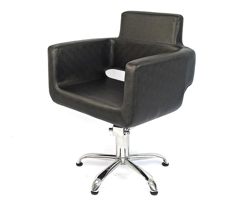 Imagen 4 de 5 de Silla Sillón Hidráulico Giratorio Barbería Estetica B106