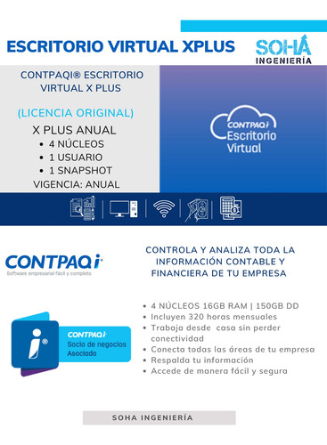 Contpaqi Escritorio Virtual Xplus Anual