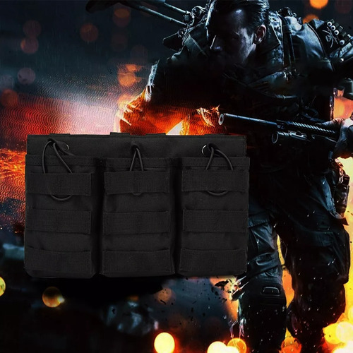 Cartuchera Portacargador Tactico Para R15 M4 Cap 3 De Larga
