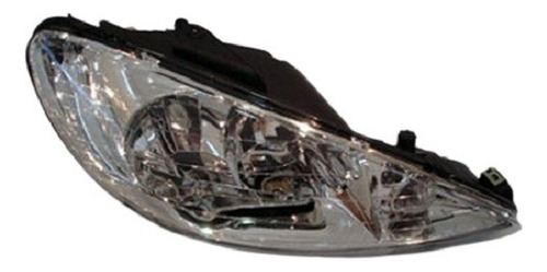 Optica Peugeot 206 99/ Gti Biparabola Vidrio Liso Derecha