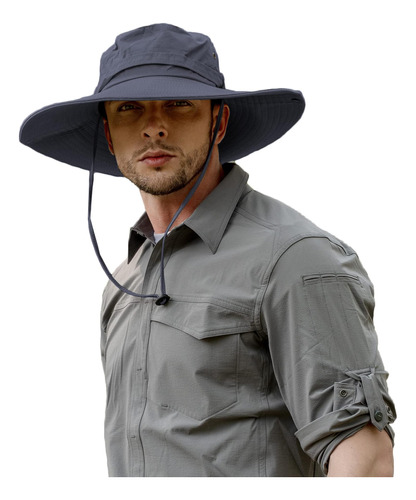 Sombrero Boonie De Ala Ancha Para Hombre, Impermeable, Para 