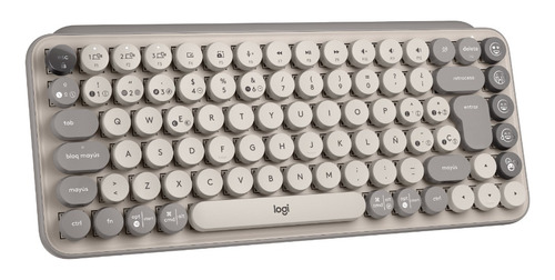 Teclado Mecanico Logitech Pop Keys Arena Emojis Mist