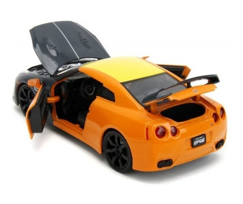 24/01/2009 Nissan Gt-r (r35) e Naruto Jada Cor Laranja/Cinza