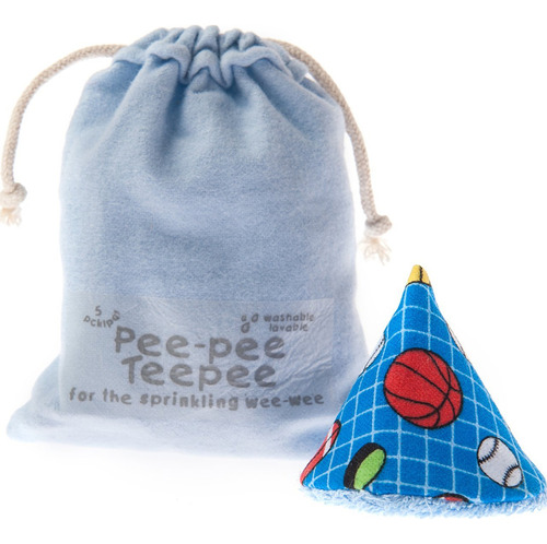 Pee-pee Teepee Sports Ball Blue - Laundry Bag