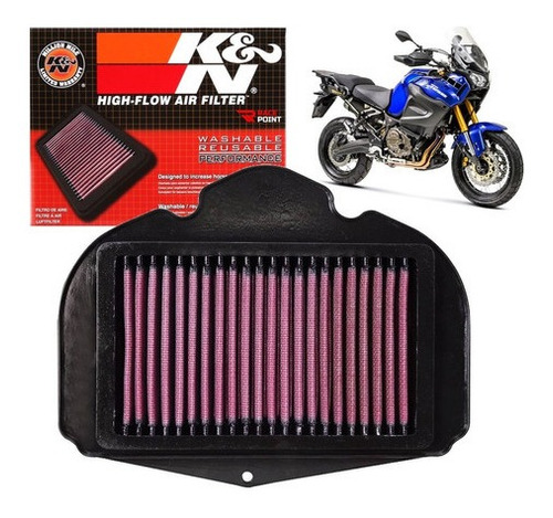 Filtro Ar K&n + Velas Ngk Yamaha Xt1200z Super Tenere Xt1200