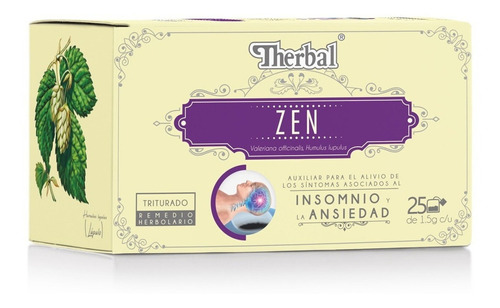 Remedio Herbolario Zen  Therbal 25 Sobres