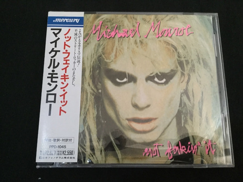 Michael Monroe Not Fakin Cd Hanoi Rocks A