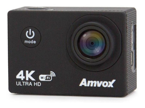 Imagem 2 de 4 de Câmera sportiva Amvox ADC 840 4K NTSC/PAL preta