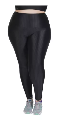 Legging Preta Cirrê, Legging brilho, Cós alto, não transparente