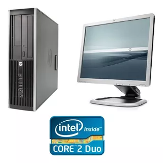 Pc Hp Compaq 6000delgada Sff Core2duo 4gbram 160hdd Completa