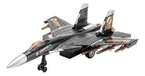 Avión De Combate Fundido A Presión, Avión De Negro1c
