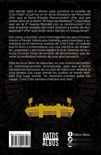 Imagen 2 de 3 de Libro Una Historia Monumental (colo-colo)