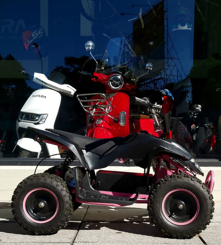 Imagen 15 de 16 de Cuatriciclo Mini Atv Eléctrico Okm Sunra Niños - Regalo V