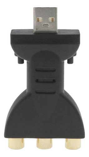 Adaptador De Audio 3 Rca A Usb 4 Piezas