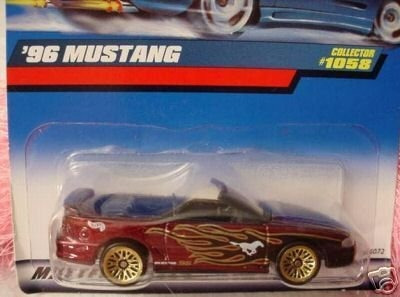 Hot Wheels Mattel 1999 1:64 Scale Maroon 1996 Ford 9c4am