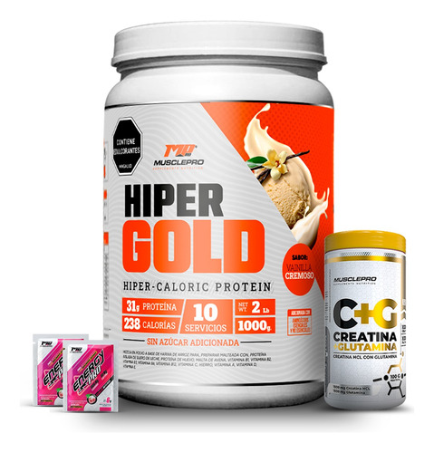 Proteina Hyper Gold 2lbs+creatina - Unidad a $79900