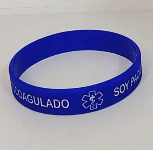 Manilla Anticoagulado En Silicona