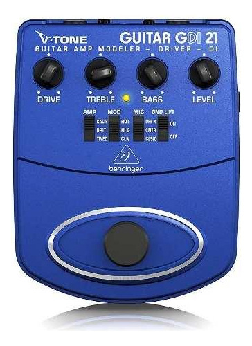 Behringer Pedal Guitarra Preamplificador Gdi21 Musicapilar