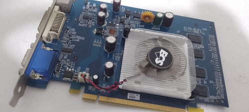 Placa De Vídeo Geforce Nvidia 8400gs 512mb Ddr2 Vga E Dvi (Usado)