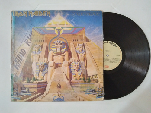 Iron Maiden Powerslave Lp Vinilo 1984 Venezuela