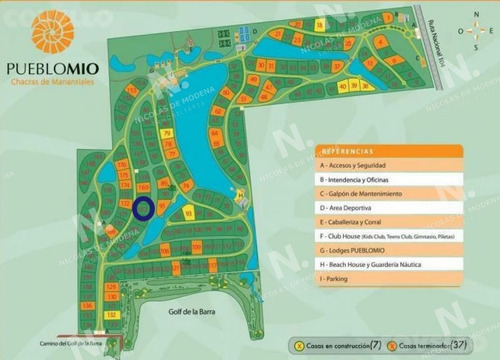 Imagen 7 de 7 de Terreno En Venta En Barrio Cerrado Pueblo Mio. Manantiales. - Manantiales Manantiales