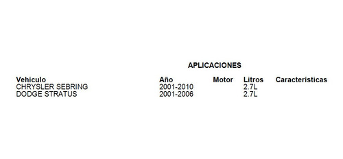 Imagen 6 de 6 de Caja Termostato Dodge Stratus 2002 2.7l Dorman