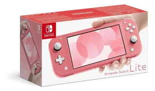 Nintendo Switch Lite 32gb Rosa Coral