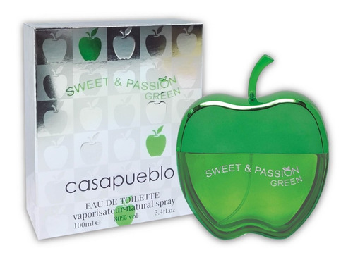 Perfume Casapueblo Sweet&passion Green Volumen de la unidad 100 mL