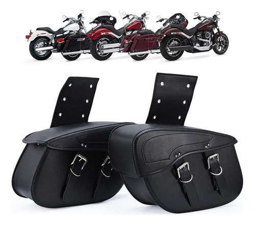 Popstore Alforjas De Motocicleta, Bolsa De Silla De Montar D