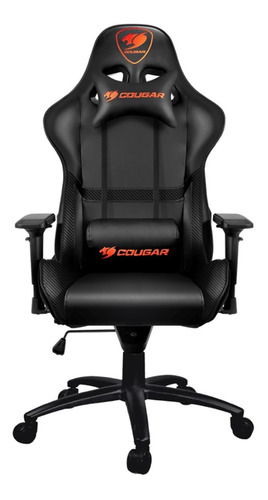 Silla Cougar Armor Black Gamer Reclinable Hasta 120kg