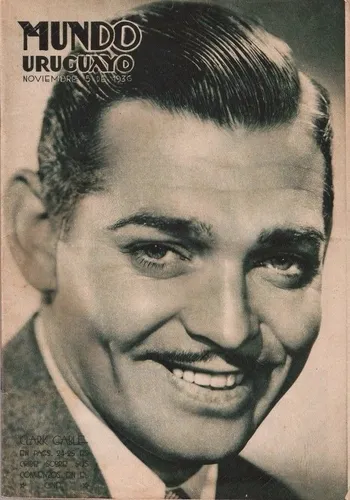 comprar Revista Mundo Uruguayo 1936 Clark Gable En Tapa