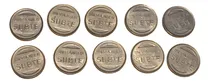 Comprar Fichas Cospeles Monedas De Subte Antiguas Lote X 10 Lo1