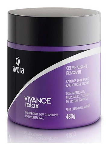 Avora Vivance Relax Tioglicolato Creme Alisante/relaxante 48