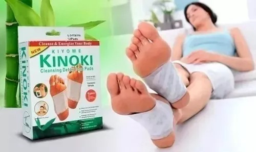 Parche Kinoki 10 Pc Desintoxicante Para Pies Relajante Neutra