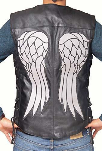 Chaqueta - The Walking Dead-daryl Dixon Angel Wings Real Lea