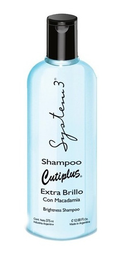 Shampoo Cutiplus X375ml System-3 Brillo