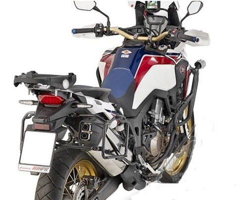 Par Suporte Lateral Bau Moto Honda Africa Twin Klr1144