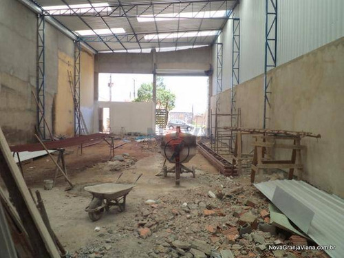 Imagem 8 de 9 de Galpão Comercial Para Locação, Jardim São João, Jandira - Ga0010. - Ga0010