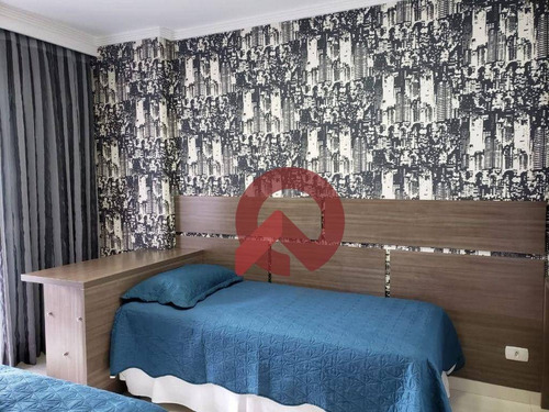 Imagem 25 de 30 de Cobertura Com 4 Dormitórios À Venda, 295 M² Por R$ 1.700.000,00 - Tupi - Praia Grande/sp - Co0064