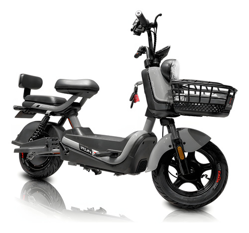 Bicicleta Elétrica Scooter J10 Suporta Até 200kg 50km Alarme