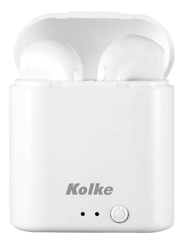 Audífonos Bluetooth Tws Recargables Con Base Kab-409