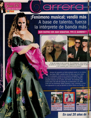 Jenni Rivera Tvnotas Edicion Esp. (Usado)