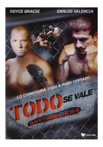 Todo Se Vale Anything Goes Royce Gracie Pelicula Dvd