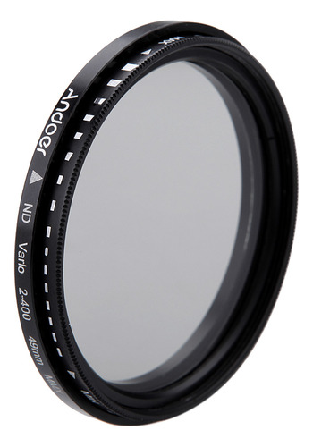 Filtro Nd Plate Fader Nd Andoer De 49 Mm Para Dslr